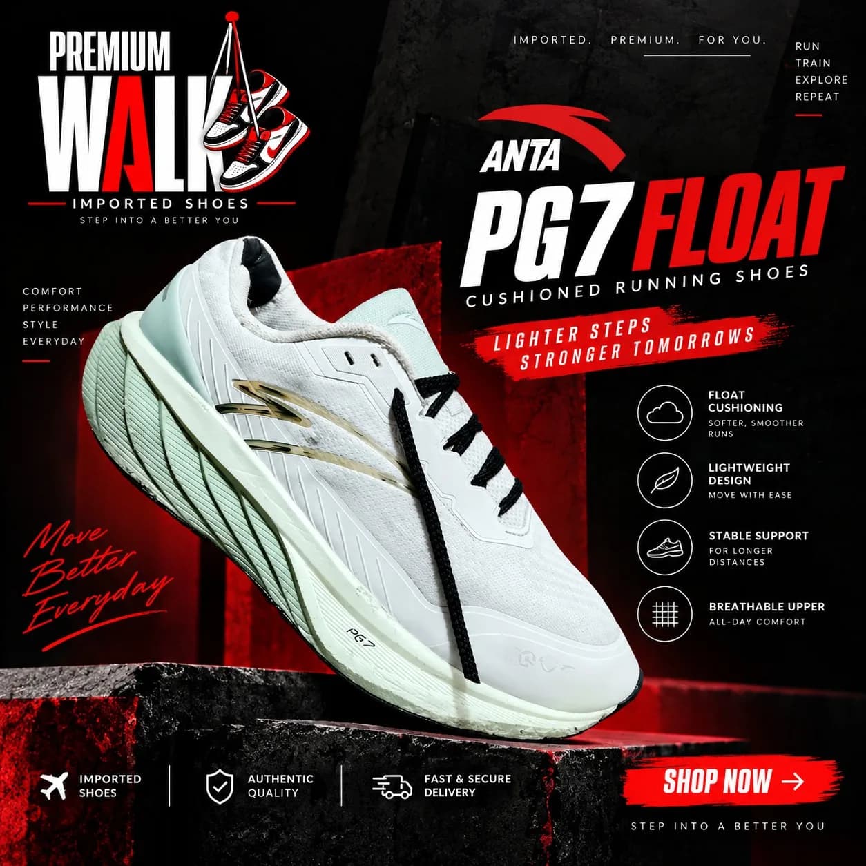 ANTA PG7, off white