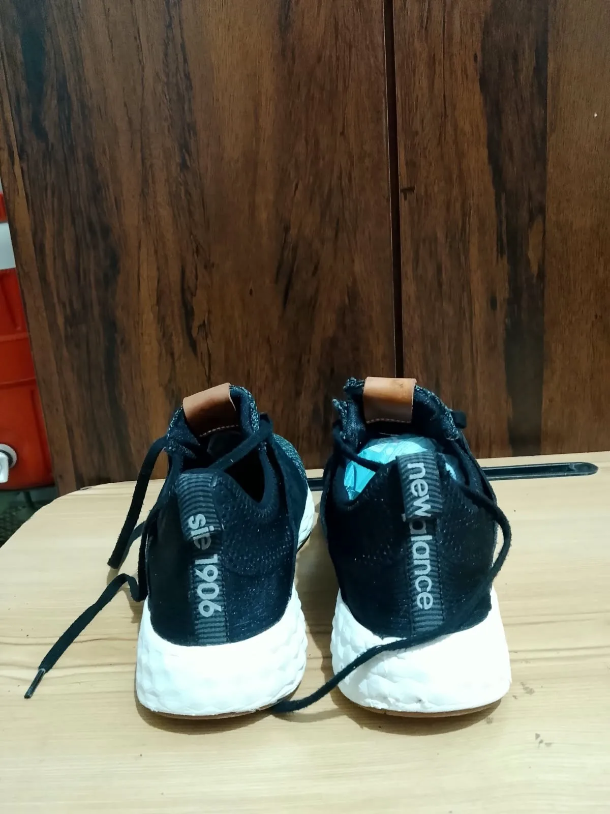 New Balance Fresh Foam Cruz, black, side profile