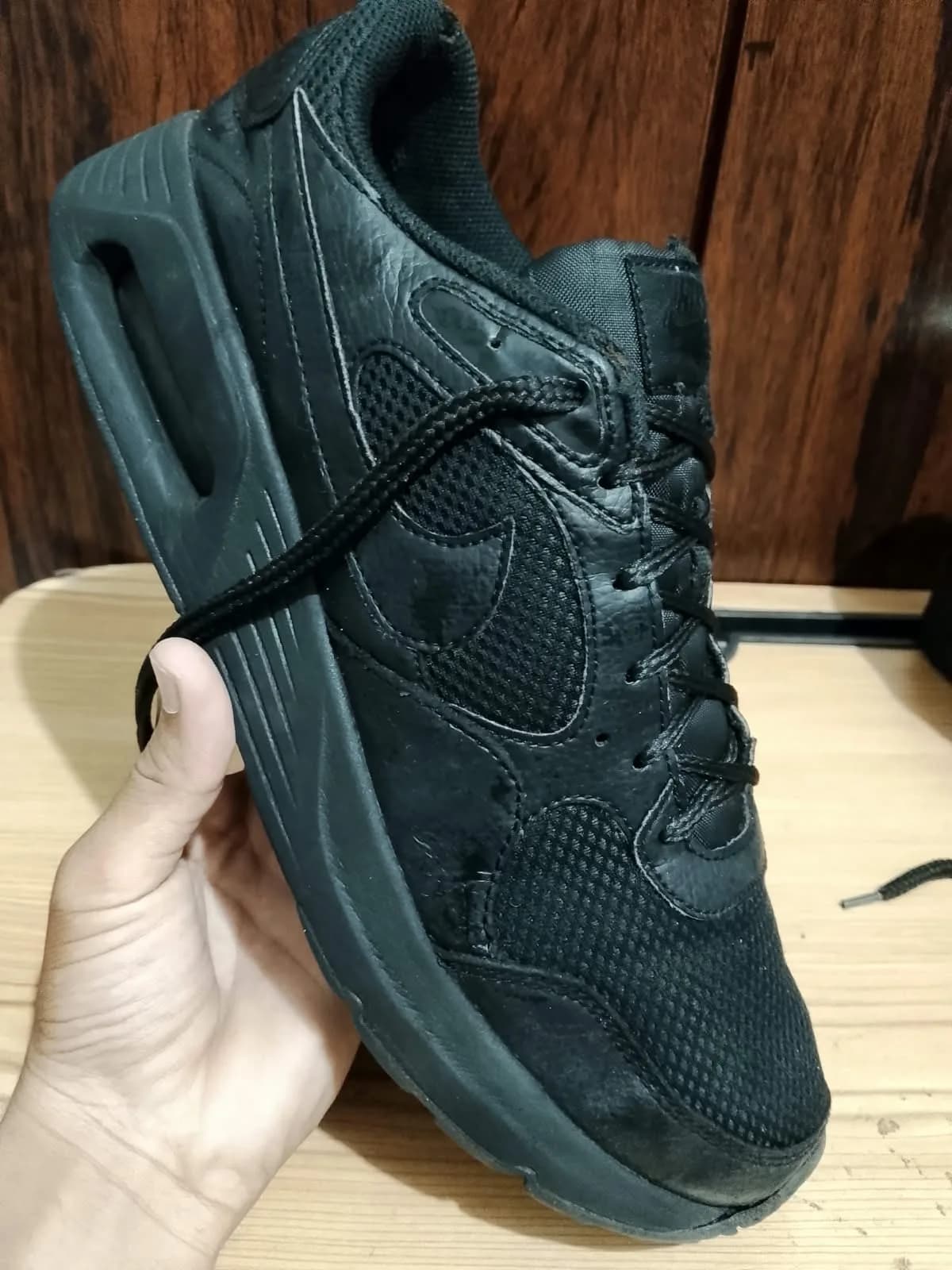 Nike Air Max SC, black, side profile